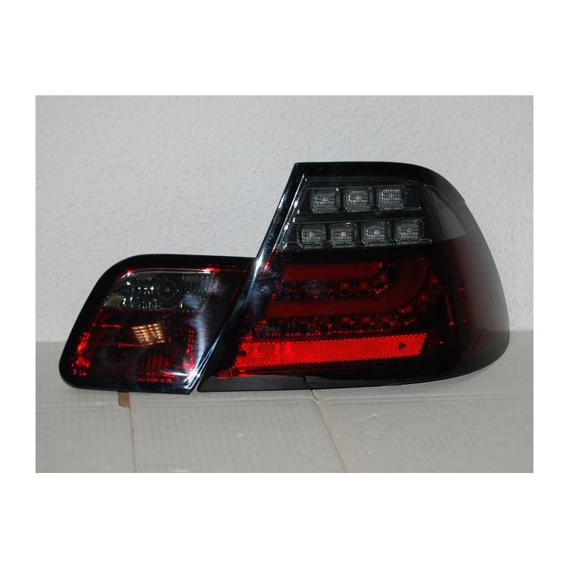 Feux Arrières BMW E46 2P 2003-2005 Led Rouge Fumé - KDMPARTS EUROPE TUNING STORE