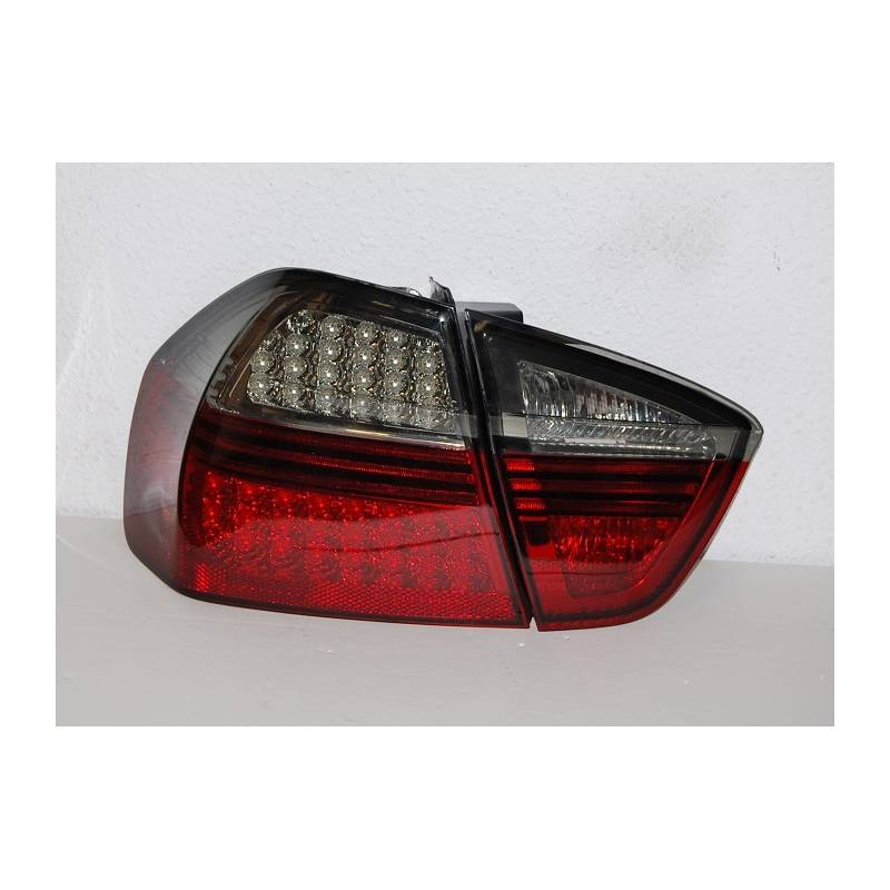 Feux Arrières BMW E90 05 4P Led Rouge Fumé - KDMPARTS EUROPE TUNING STORE