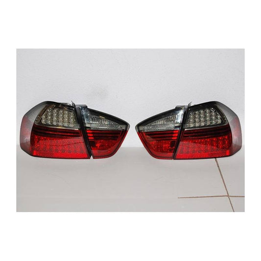 Feux Arrières BMW E90 05 4P Led Rouge Fumé - KDMPARTS EUROPE TUNING STORE