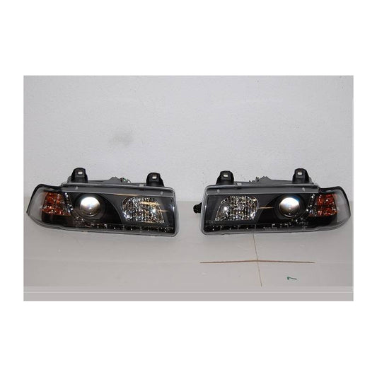 Jeu de Phare Avant Lumière De Jour BMW E36 '92 4P. Noir - KDMPARTS EUROPE TUNING STORE