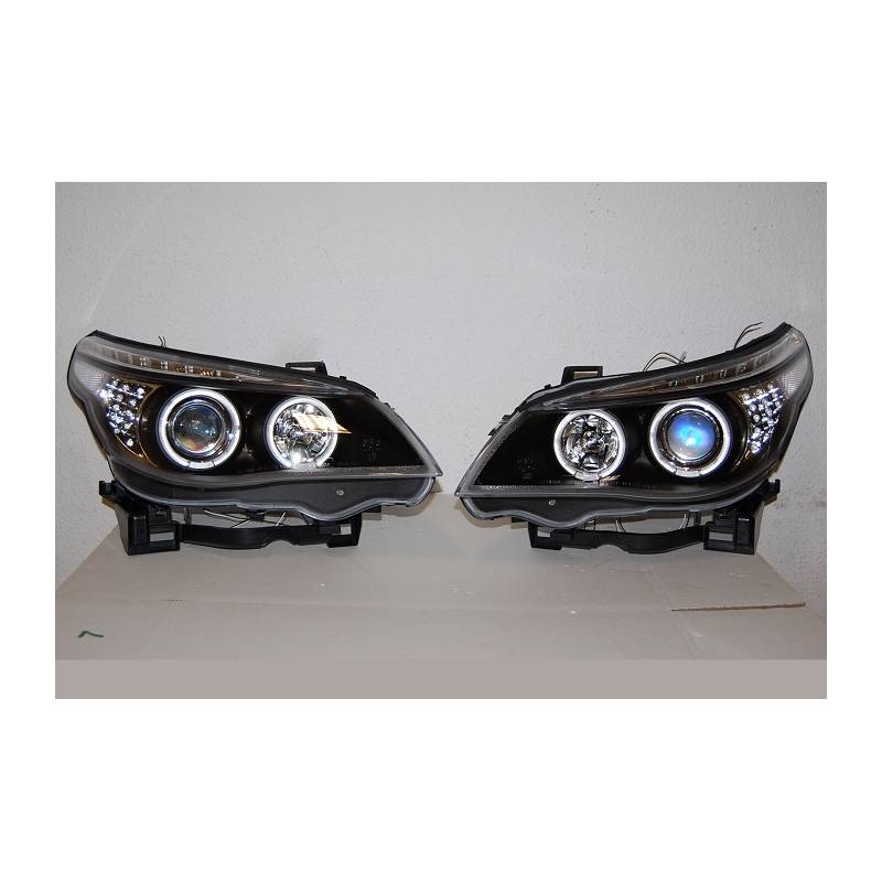 Jeu de Phare Avant Lumière De Jour BMW E60 / E61 '01-'07 Led Intermittent - KDMPARTS EUROPE TUNING STORE