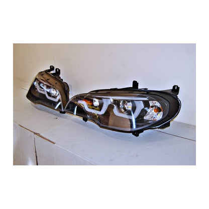 Jeu de Phare Avant Lumière De Jour BMW X5 E70 07-13 Black - KDMPARTS EUROPE TUNING STORE