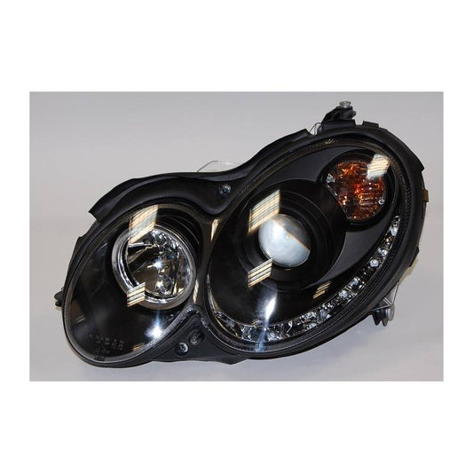 Jeu de Phare Avant Lumière De Jour Mercedes CLK W209 04-09 Noir - KDMPARTS EUROPE TUNING STORE