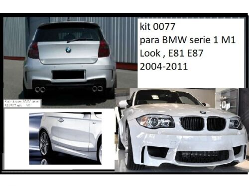 kit complet BMW Serie1 M1 look E81 E87 - KDMPARTS EUROPE TUNING STORE