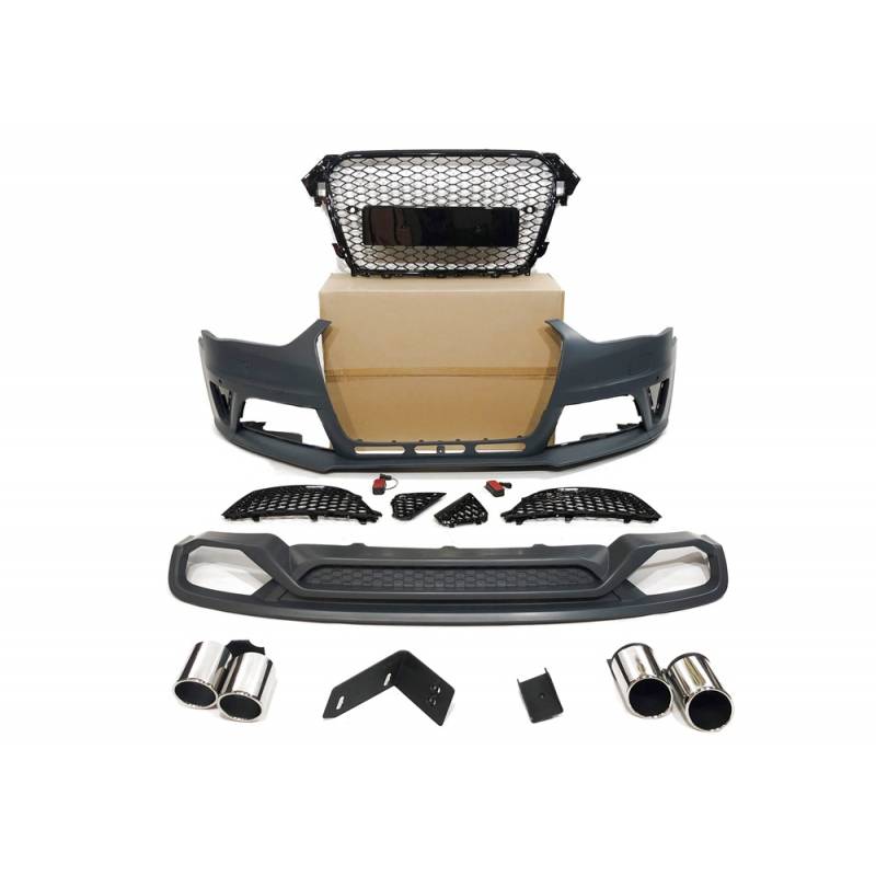 Kit De Carrosserie Audi A4 13-15 B8 Look RS4 ABS - KDMPARTS EUROPE TUNING STORE