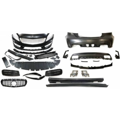 Kit De Carrosserie Mercedes W176 A45 2012-2015 Look AMG Calandre - KDMPARTS EUROPE TUNING STORE