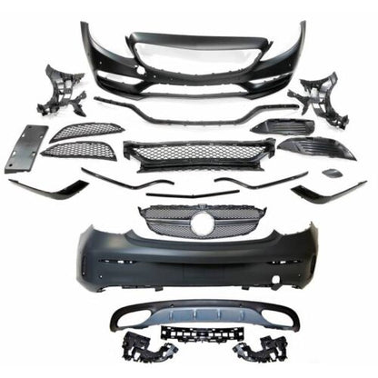 Kit De Carrosserie Mercedes W205 2014-2018 Coupe Look AMG - KDMPARTS EUROPE TUNING STORE