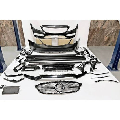 Kit De Carrosserie Mercedes W205 4P 2014-2021 Look C63 2019 Diamond - KDMPARTS EUROPE TUNING STORE