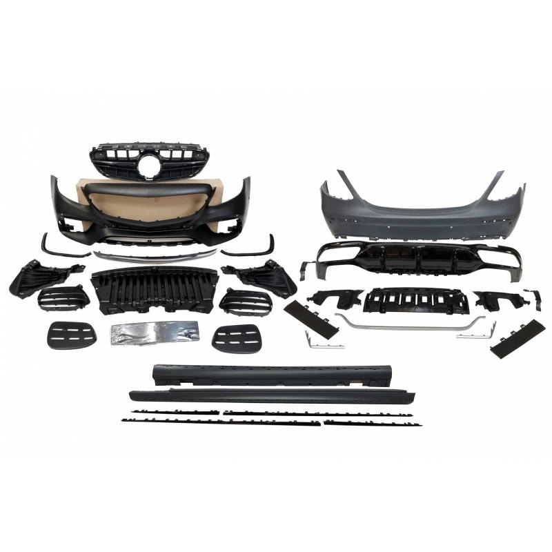 Kit De Carrosserie Mercedes W213 2016-2019 look AMG E63 - KDMPARTS EUROPE TUNING STORE