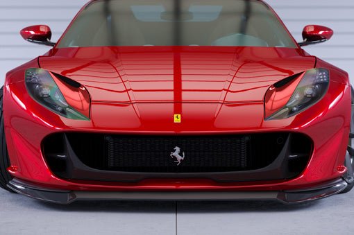 Lame de pare chocs avant avec ABE Ferrari 812 Superfast / GTS 2017 - KDMPARTS EUROPE TUNING STORE