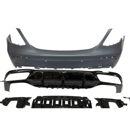 Pare Chocs Arrière Mercedes W213 2016-2019 Look AMG E63 - KDMPARTS EUROPE TUNING STORE