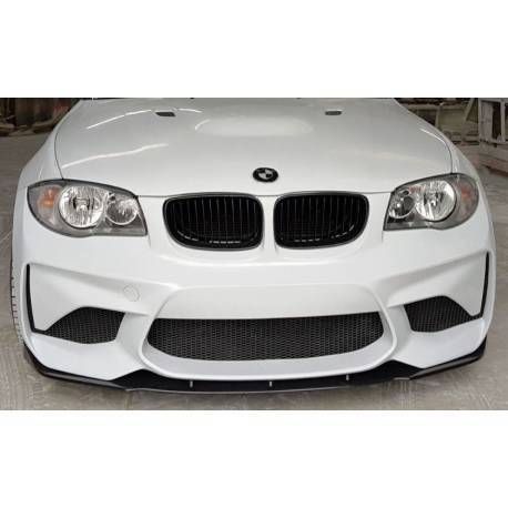 Pare Chocs Avant avec lame BMW Serie 1 E87/ E81/E82/E83 Look M2 Deflecteur - KDMPARTS EUROPE TUNING STORE