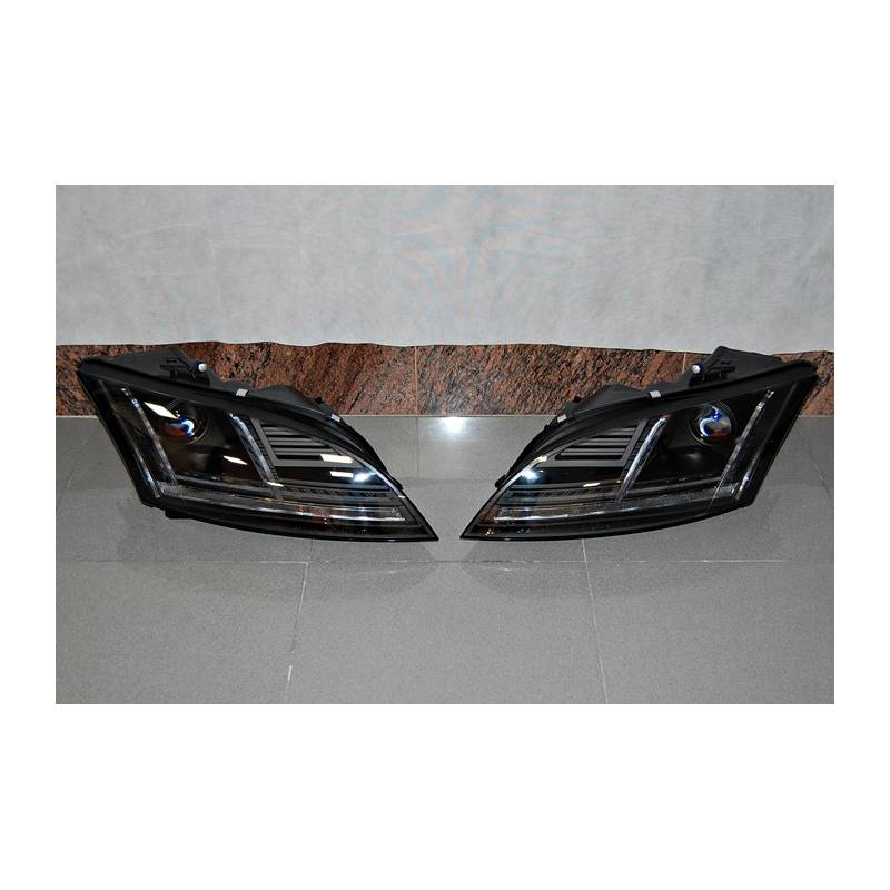 Phare Avant Lumière De Jour AUDI TT 10-15 Xenon DRL Noir - KDMPARTS EUROPE TUNING STORE