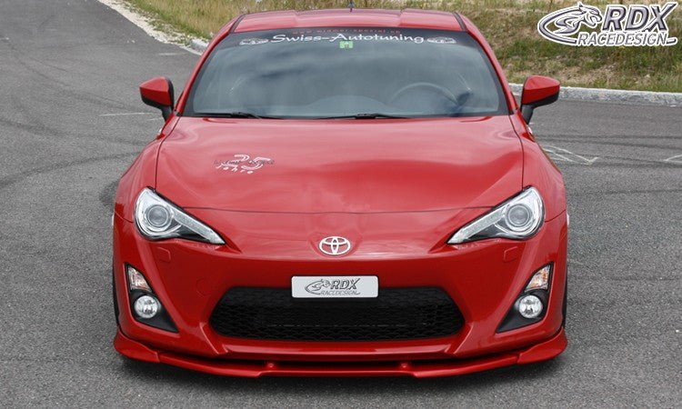 RDX Spoiler avant VARIO-X pour TOYOTA GT86 Séparateur de lèvre avant - KDMPARTS EUROPE TUNING STORE