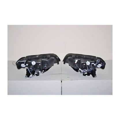 Set De Phares Avant Angel Eyes BMW X5 2001 Chromé - KDMPARTS EUROPE TUNING STORE