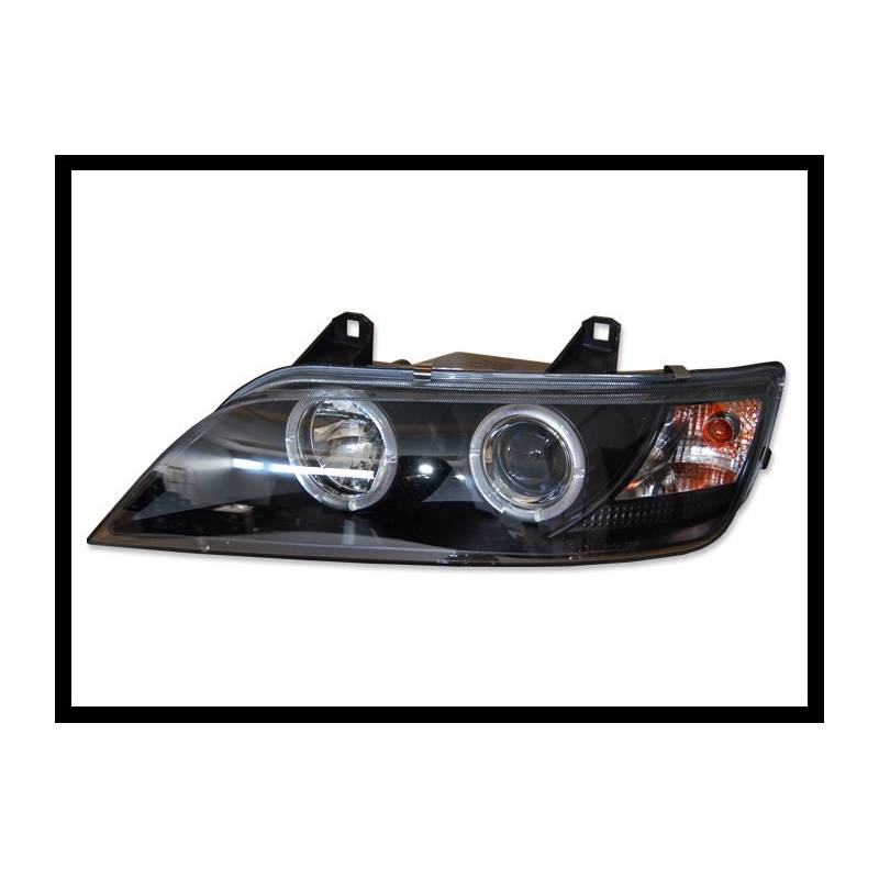 Set De Phares Avant Angel Eyes BMW Z3 1996 - 2002 Noir - KDMPARTS EUROPE TUNING STORE