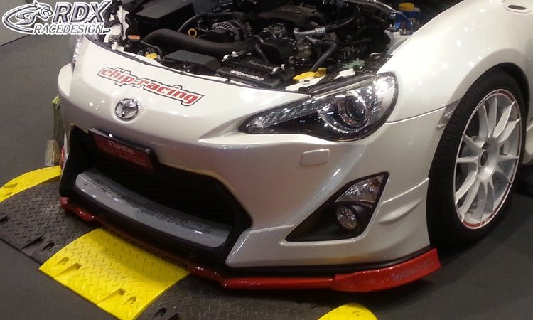 Spoiler avant RDX VARIO-X pour TOYOTA GT86 (convient aux voitures avec Aero-Kit/Aero-Frontbumper) séparateur de lèvre avant - KDMPARTS EUROPE TUNING STORE