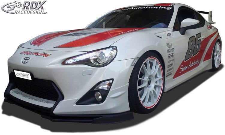 Spoiler avant RDX VARIO-X pour TOYOTA GT86 (convient aux voitures avec Aero-Kit/Aero-Frontbumper) séparateur de lèvre avant - KDMPARTS EUROPE TUNING STORE