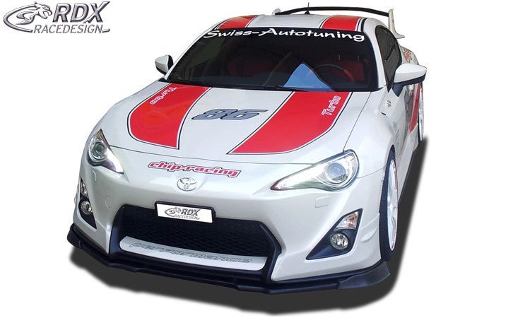 Spoiler avant RDX VARIO-X pour TOYOTA GT86 (convient aux voitures avec Aero-Kit/Aero-Frontbumper) séparateur de lèvre avant - KDMPARTS EUROPE TUNING STORE